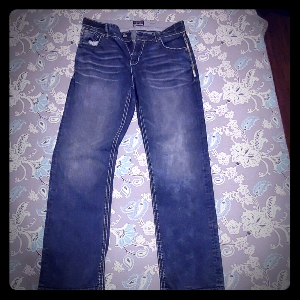 Buckle Black Fit No 11 Straight Leg Jeans